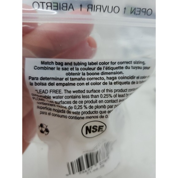 Green Leaf CBRB123BG1 Nylon Bushing 1/2 MPT x 3/8 FPT Dia. in. (Pack of 5) - Picture 4 of 5